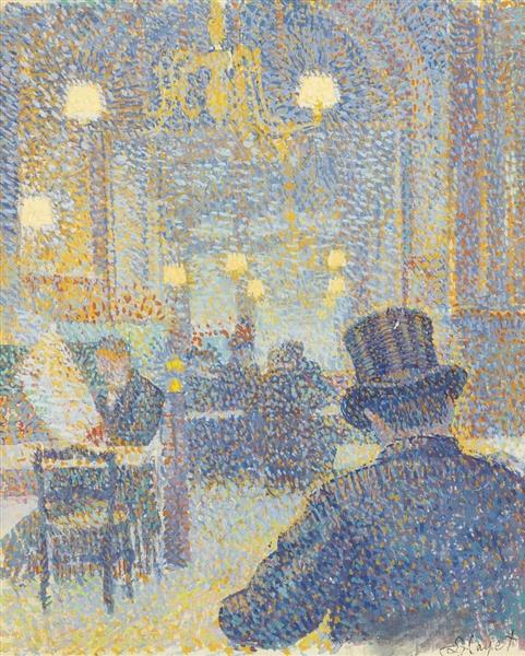 At the Cafe - Louis Hayet