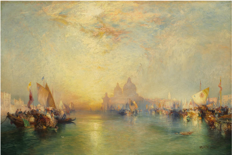 Venice, 1904 - Томас Моран