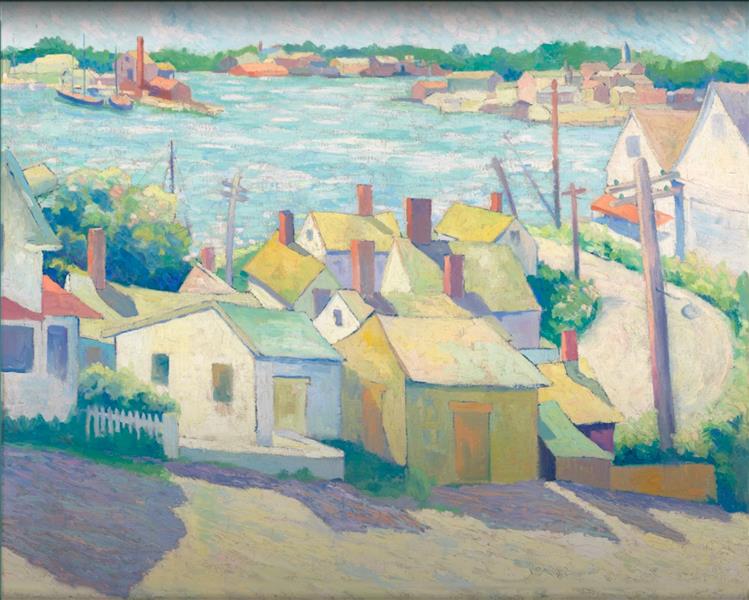 Gloucester Harbor, 1929 - Allan Randall Freelon
