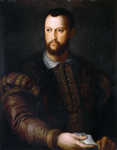 Portrait of Cosimo I De Medici - Alessandro Allori