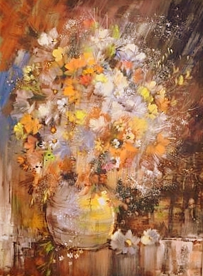 Flowers in Vase - James Yates