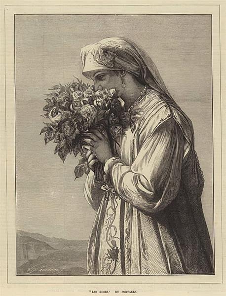 Roses, 1873 - Jean Francois Portaels