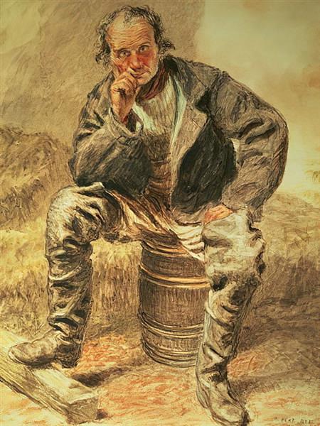 An Oysterman, 1827 - William Henry Hunt