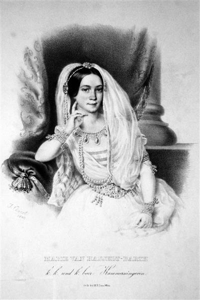 Anna Maria Wilhelmine van Hasselt-Barth, 1842 - Johann Baptist Clarot