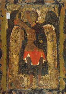 Joshua's Vision of St Michael - Orthodox Icons