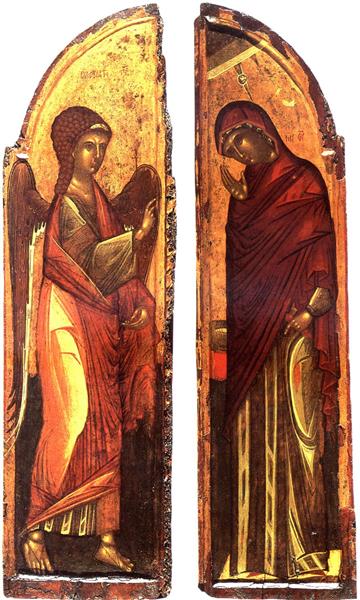 Annunciation, c.1500 - Orthodox Icons