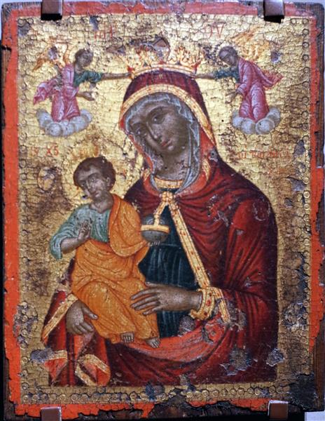 Virgin of Tenderness, c.1450 - c.1500 - Orthodox Icons