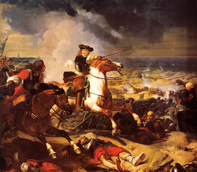 Bataille Dunes, 1837 - Charles-Philippe Lariviere