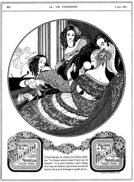 Illustration, 1920 - Герда Вегенер