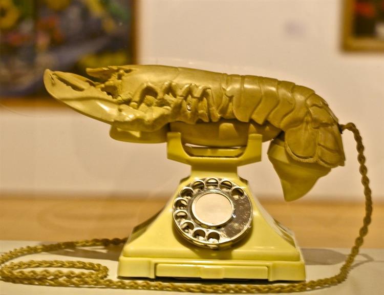 Lobster Telephone, 1938 - Сальвадор Дали