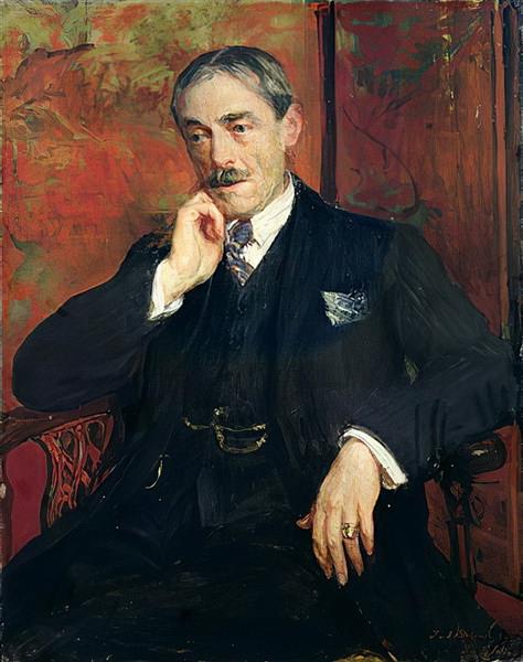 Portrait of Paul Valery (1871-1945), 1923 - Jacques Émile Blanche
