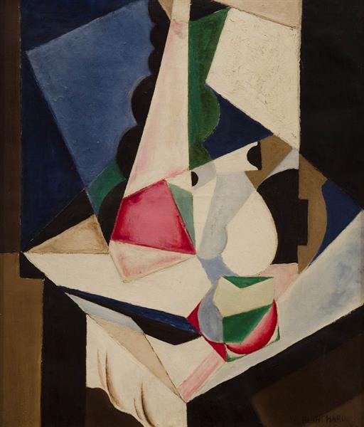 Cubist Composition, 1917 - María Gutiérrez Blanchard