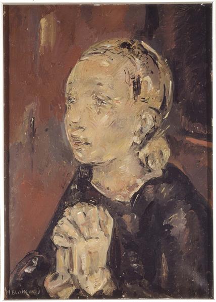 Girl in Prayer, 1925 - 1926 - Мария Бланшар