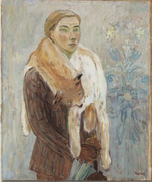 Lynx Boa (Self-Portrait), 1942 - Туве Янссон