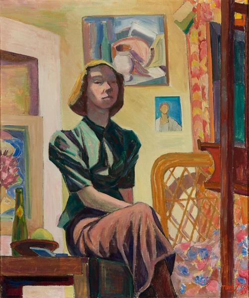 Self-Portrait, 1937 - Tove Jansson