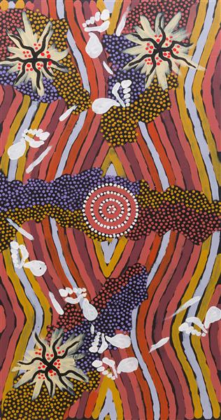 Womans Dreaming, 2000 - Clifford Possum Tjapaltjarri