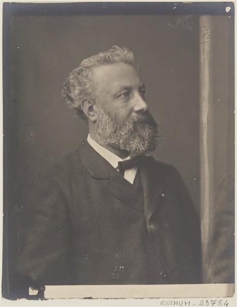 Jules Verne, c.1878 - Felix Nadar