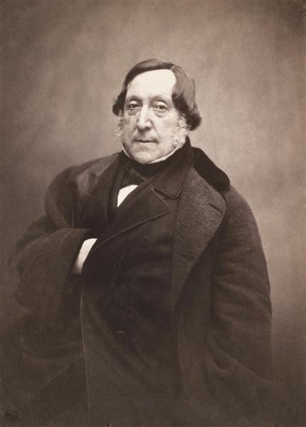 Gioacchino Rossini, 1857 - Felix Nadar