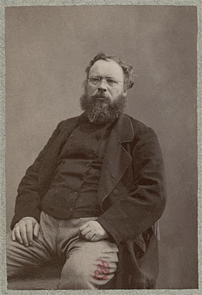 Pierre-Joseph Proudhon, c.1860 - Надар