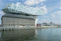 Port Authority Building (Havenhuis) in Antwerp - Заха Хадид