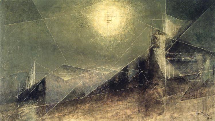 Lunar Web, 1951 - Lyonel Feininger