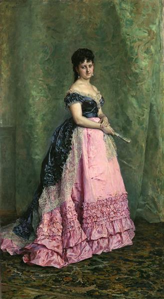 Manuela De Errazu, c.1875 - c.1880 - Raimundo de Madrazo