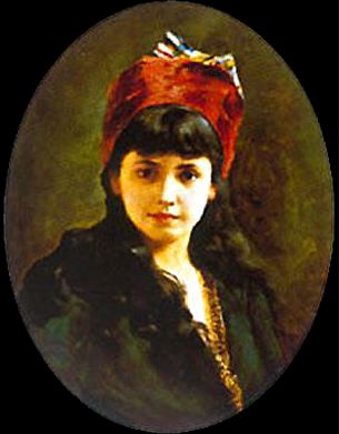 Portrait Of Young Woman - Raimundo de Madrazo