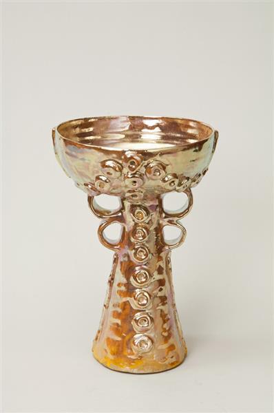 Gold Chalice, 1985 - Beatrice Wood