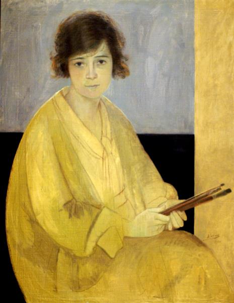 Self-Portrait, 1920 - Marthe Donas