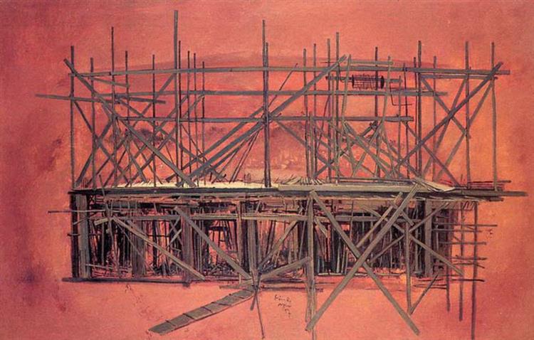 The Scaffolding That Ruined the View, 1957 - Spyros Vassiliou
