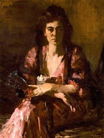 Portrait of Lizzy Ansingh - Thérèse Schwartze