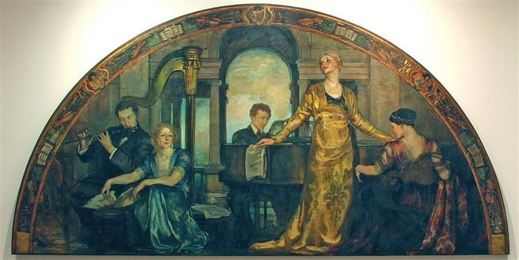Youth and the Arts, 1910 - 1911 - Вайолет Окли