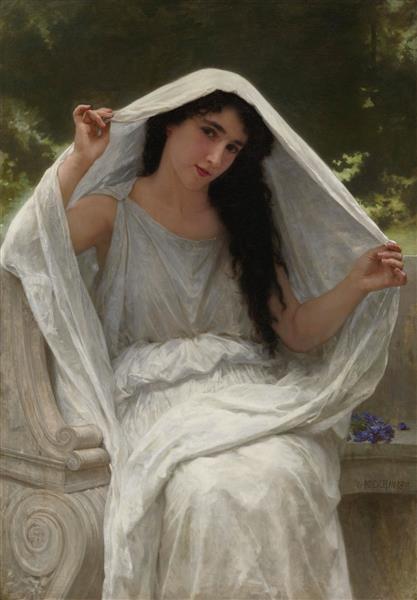 The Veil, 1898 - Вильям Адольф Бугро
