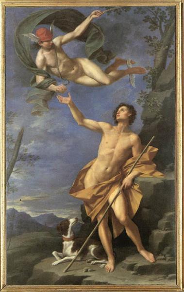 Mercury and Paris, 1710 - Donato Creti