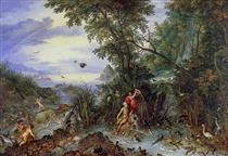 Allegory of Water - Jan Brueghel der Ältere