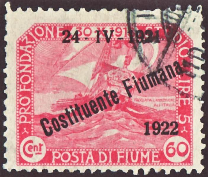 Stamp Posta Di Fiume, 1919 - Leopoldo Metlicovitz
