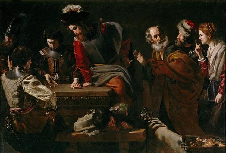 The Denial of St. Peter, 1625 - Nicolas Tournier