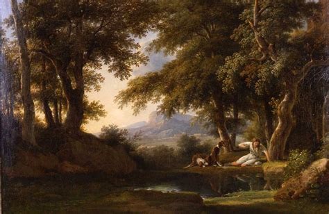 Narcissus reflecting in the water, 1792 - 1793 - Pierre-Henri de Valenciennes