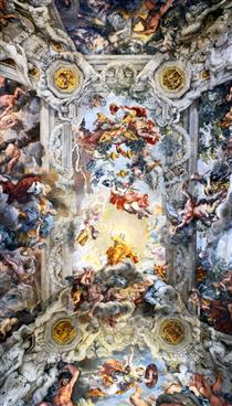Allegory of Divine Providence and Barberini Power - Pietro de Cortona