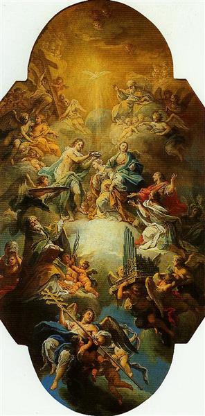 The Glorification of St Cecilia - Sebastiano Conca