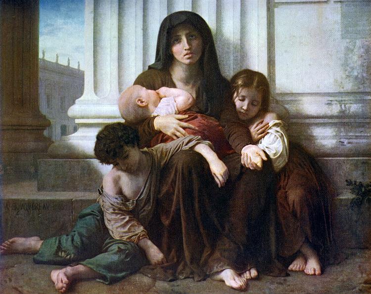 Charity or The Indigent Family, 1865 - William-Adolphe Bouguereau