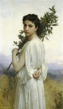 Laurel Branch - William-Adolphe Bouguereau