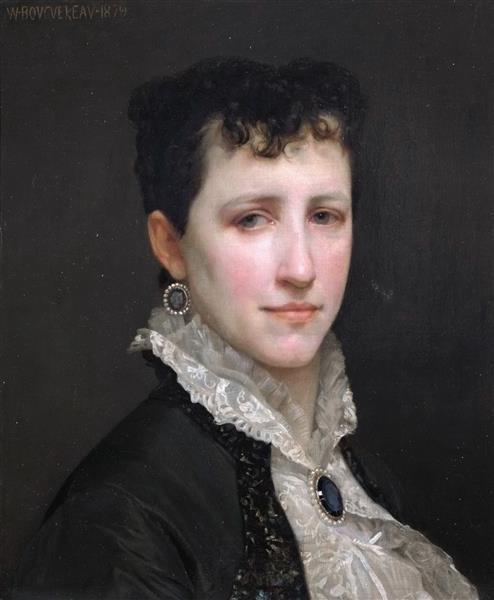 Portrait of Miss Elizabeth Gardner, 1879 - 布格羅