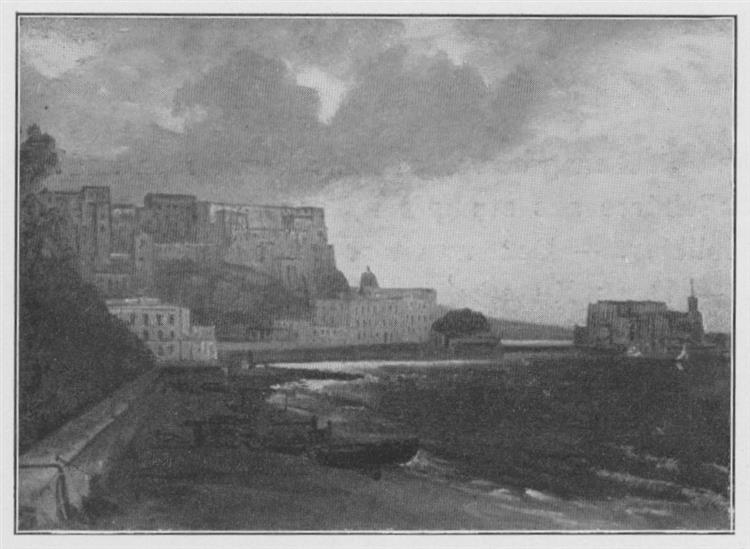 Gulf near Naples, 1820 - Франц Людвиг Катель