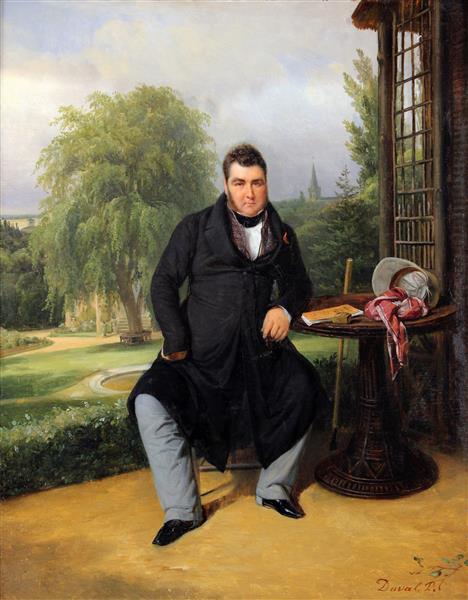 Portrait of Athanase Legros, c.1835 - Pierre Duval Le Camus