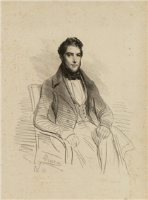 Adolphe Goupil, prints editor - Achille Devéria