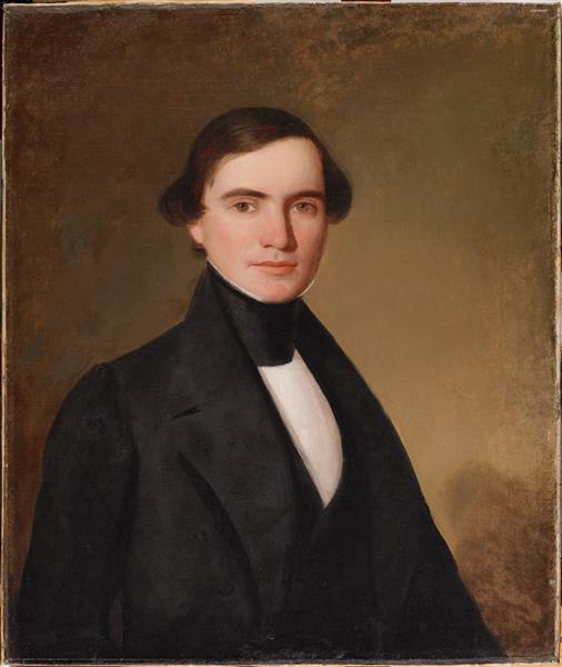 Portrait of Joseph Ogden Pierson, c.1838 - c.1840 - Jacques Amans