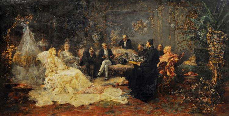 The Convalescent, 1887 - Salvador Sánchez Barbudo