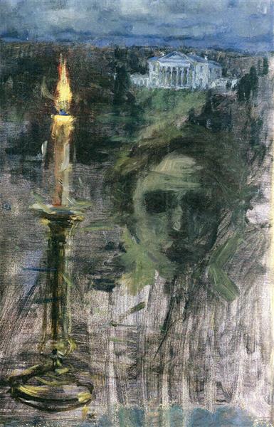 The Sorrow of Memory (Nostalgia), c.1891 - Maria Yakunchikova