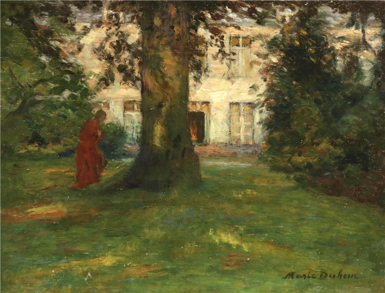 In the Artist’s Garden, 1906 - Marie Duhem